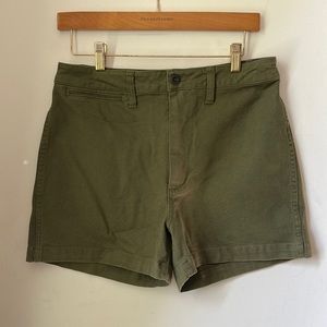 Madewell Women’s Cotton Blend Short | Green | Size 29 -